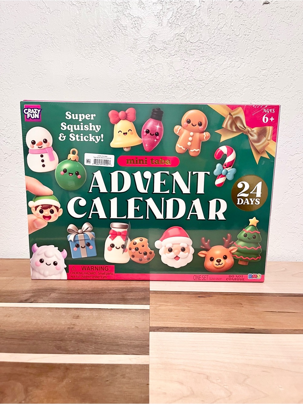 RMS Crazy Fun Super Squishy & Sticky Mini Taba Advent Calendar